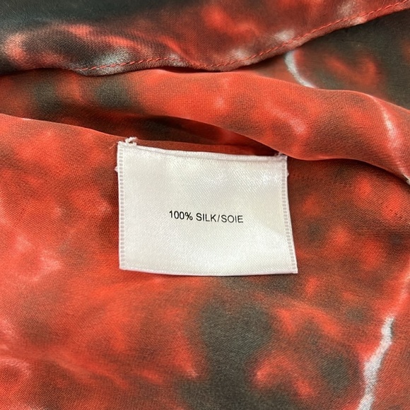 HAUTE HIPPIE tie-dye blouse - Picture 6 of 10